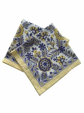 Williams Sonoma Nappe En Fleur set of TWO fabric napkins